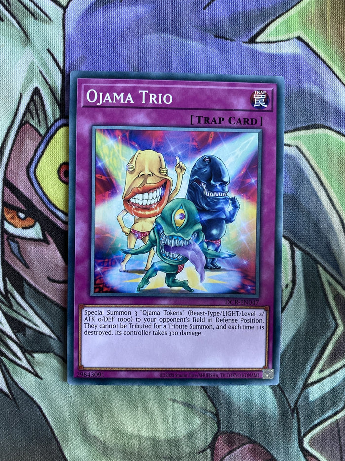 DP2-EN027 Ojama Trio Common Unlimited Edition NM Yugioh Card