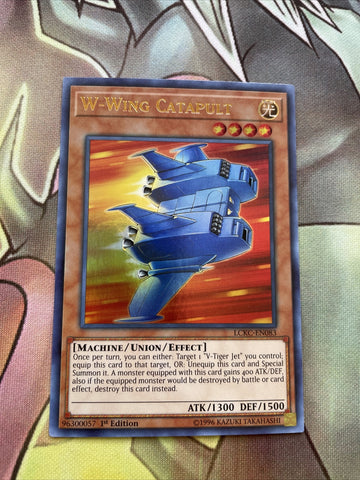 LCKC EN083 Yugioh | W-Wing Catapult | Ultra Rare | 1st Ed