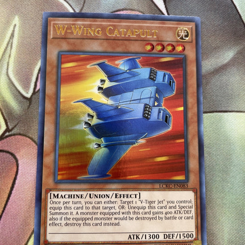 LCKC EN083 Yugioh | W-Wing Catapult | Ultra Rare | 1st Ed