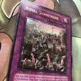 TLM-EN059 Royal Surrender - Ultimate Rare - 1st Edition Yugioh