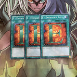 LCGX-EN089 x3 E-Emergency Call Common Excellent Condition Yugioh