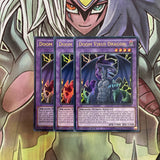 DRL3-EN057 x3 Doom Virus Dragon Ultra Rare Excellent Condition Yugioh