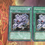 SOI-EN045 3x Photon Generator Unit Common Yugioh