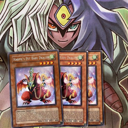 EOJ-EN013 x3 Harpie's Pet Baby Dragon Rare Excellent Condition Yugioh