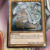 YSKR-EN001 Blue-Eyes White Dragon Ultimate Rare (unl Edition) LP Yugioh