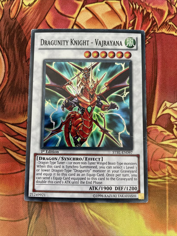 STBL-EN097 Yugioh Dragunity Knight - Vajrayana Super Rare 1st Edition