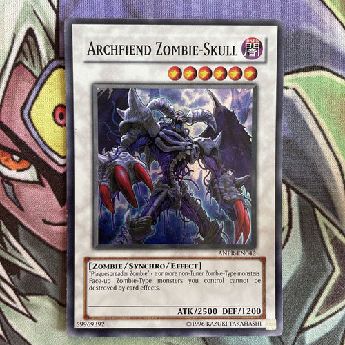 ANPR-EN042 Archfiend Zombie-Skull Super Rare Unl Edition Near Mint Yugioh Card