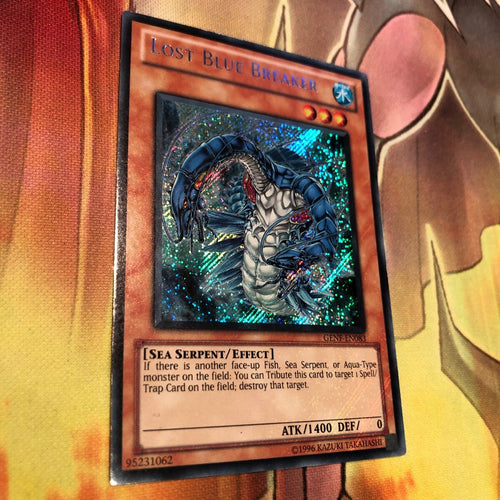 GENF-EN083 Lost Blue Breaker - - Secret Rare - Unlimited Edition Yugioh