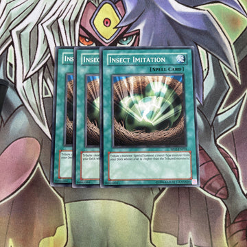 RP02-EN016 x3 Insect Imitation Common Excellent Conditon Yugioh