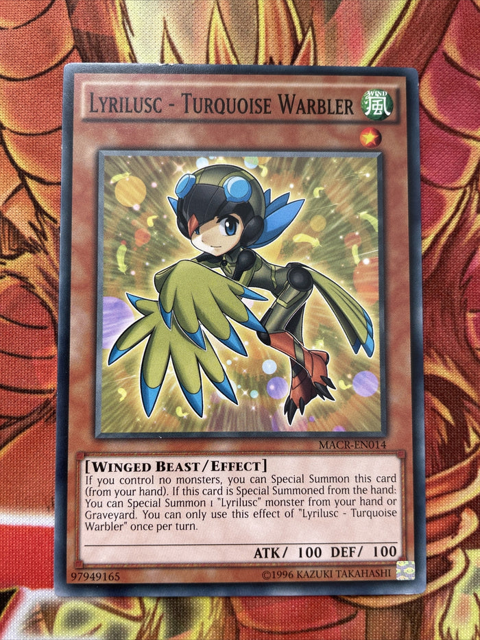 MACR-EN014 Lyrilusc - Turquoise Warbler unl Edition Near Mint/EXC YuGiOh