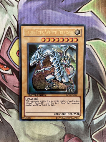 LC01 Set Blue-Eyes, Red-Eyes, Dark Magician Ultra Limited Edition NM Yugioh Card
