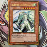 GLD2-EN026 Raiza The Storm Monarch Gold Rare Limited Edition NM Yugioh Card