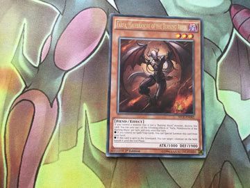 SECE-EN082 Farfa, Malebranche of the Burning Abyss Rare YuGiOh Card