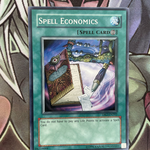 DR2-EN202 Spell Economics Rare Unl Edition NM Yugioh Card