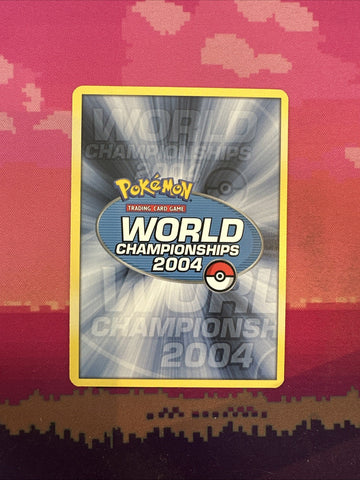 Pokemon Card Copycat World Championships 2004 138/165 Near Mint (back)