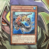 ABYR-EN018 Mermail Abysspike Rare 1st Edition NM Yugioh Card