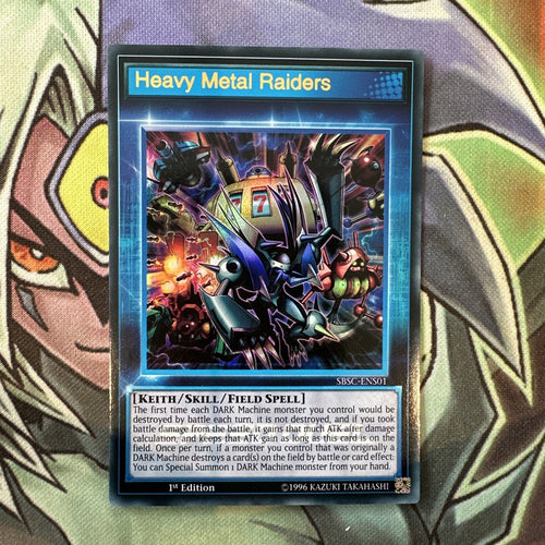 SBSC-ENS01 Heavy Metal Raiders Ultra Rare 1st Edition NM Yugioh Card