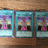 IOC-038 3 x Chaos Greed YuGiOh