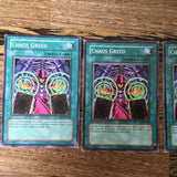 IOC-038 3 x Chaos Greed YuGiOh