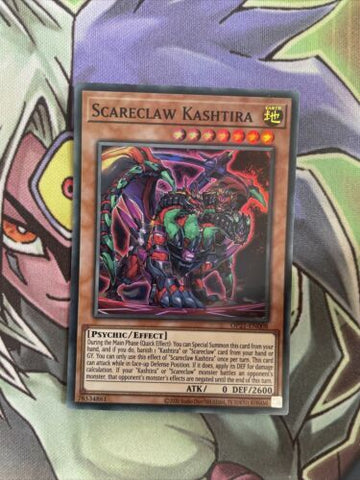 OP21-EN008 Scareclaw Kashtira Super Rare Unlimited Edition NM Yugioh Card