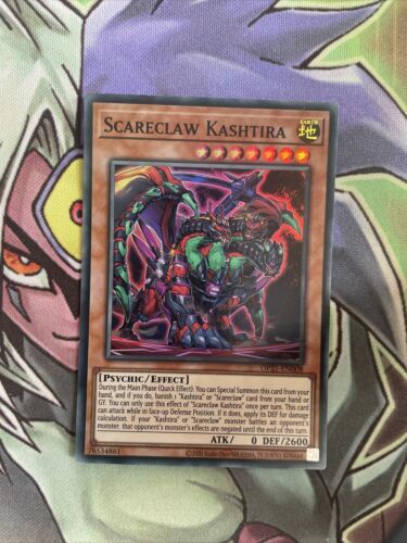 OP21-EN008 Scareclaw Kashtira Super Rare Unlimited Edition NM Yugioh Card