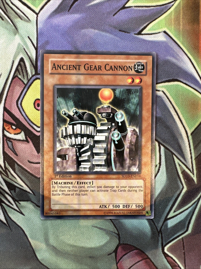 SD10-EN016 Ancient Gear Cannon Common 1st Edition NM Yugioh Card