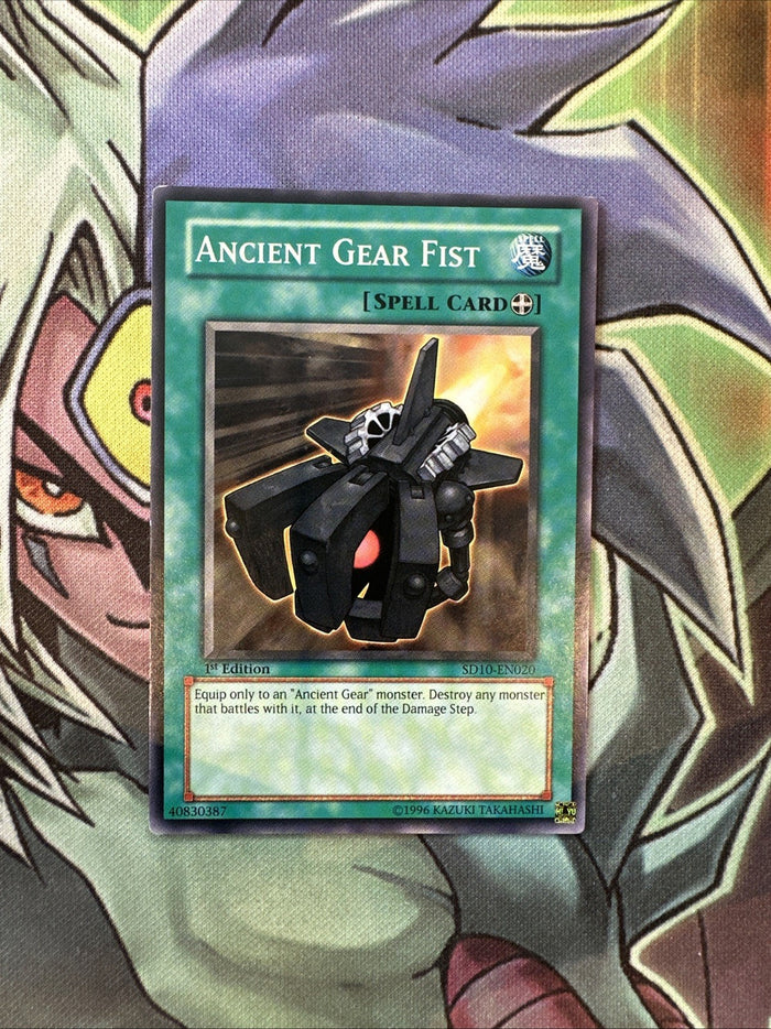 SD10-EN020 Ancient Gear Fist Common 1st Edition NM Yugioh Card