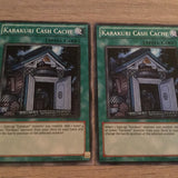STOR-EN052 3x Karakuri Cash Cache Common Yugioh Card 1st Edition NM
