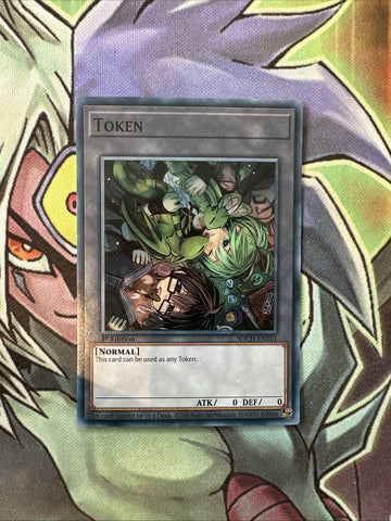 SDCH-ENT01 Token Super Rare 1st Edition NM Yugioh Card