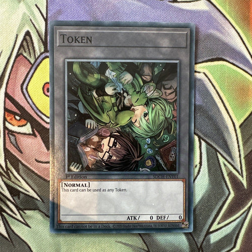 SDCH-ENT01 Token Super Rare 1st Edition NM Yugioh Card