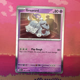 Pokemon Card Greavard Obsidian Flames Cosmo Holo 100/197 Near Mint