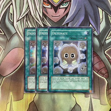 HA01-EN028 x3 Detonate Super Rare Excellent Condition Yugioh