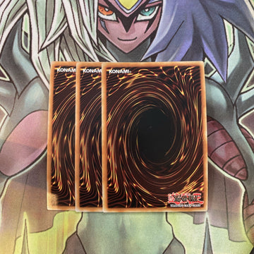 GRCR-EN004 x3 Noh-P.U.N.K. Ze Amin Super Rare Excellent Condition Yugioh (back)