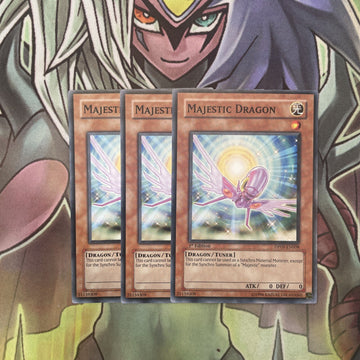DP09-EN008 x3 Majestic Dragon Common Excellent Condition Yugioh