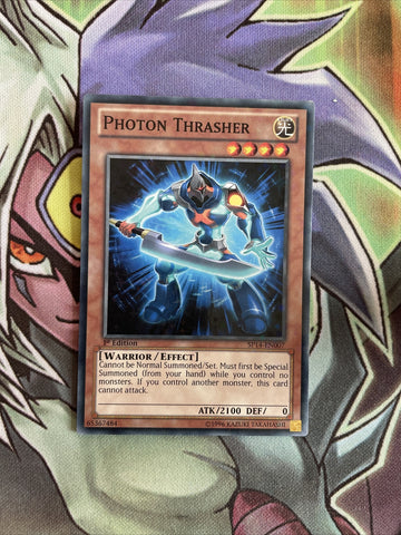 SP14-EN007 Photon Trasher Starfoil 1st Edition NM Yugioh Card