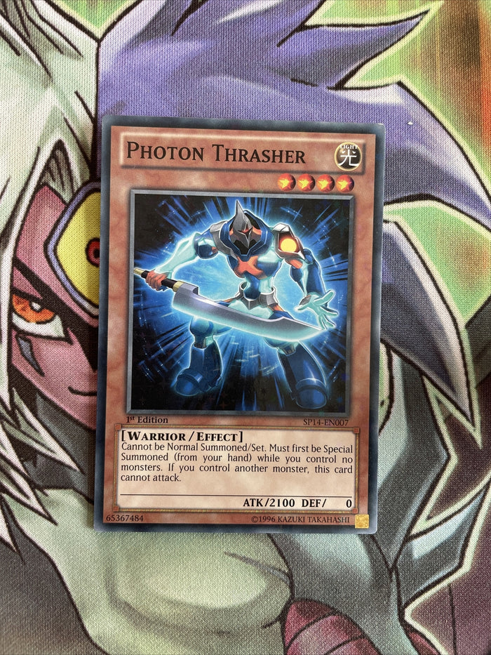 SP14-EN007 Photon Trasher Starfoil 1st Edition NM Yugioh Card