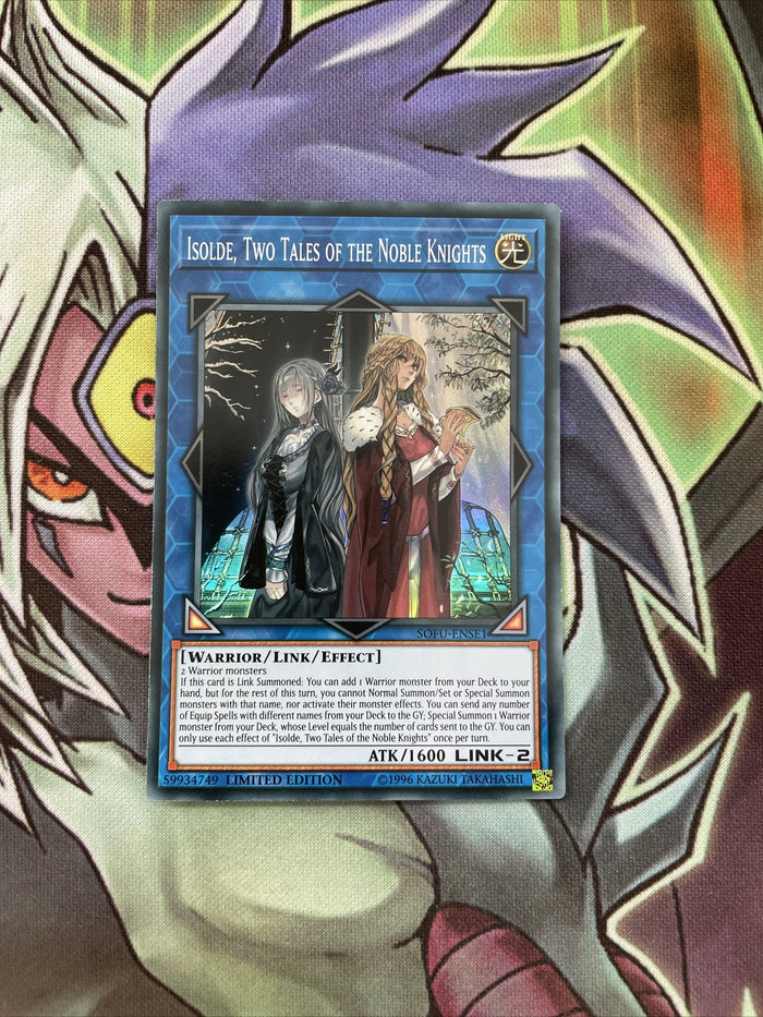 SOFU-ENSE1 Isolde, Two Tales Of The Noble Knights LimitedEdition NM Yugioh Card