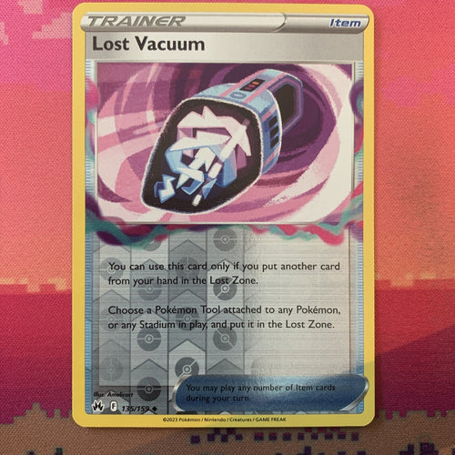 Pokemon Card Lost Vacuum Crown Zenith Reverse Holo 135/159 NM