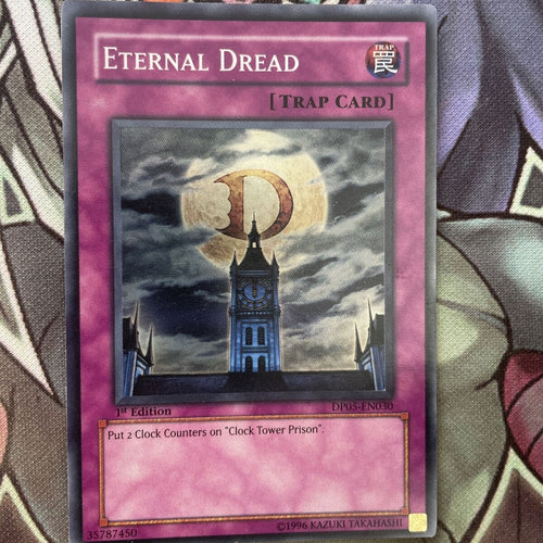 DP05-EN030 Eternal Dread Super Rare 1st Edition NM Yugioh Card
