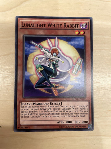 SHVI-EN010 Yugioh Lunalight White Rabbit Common 1st Edition