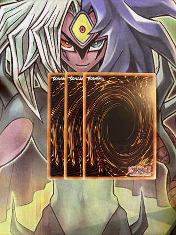 SD09-EN001 x3 Super Conductor Tyranno Ultra Excellent Condition Yugioh (back)