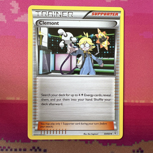 Pokemon Card Clemont Generation Uncommon 59/83 NM