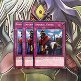OP09-EN023 Imperial Order Common x3 Excellent Condition Yugioh