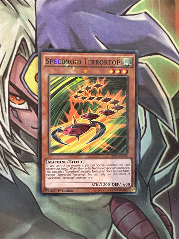 SP17-EN022 Speedroid Terrortop Starfoil Rare 1st Edition NM Yugioh Card