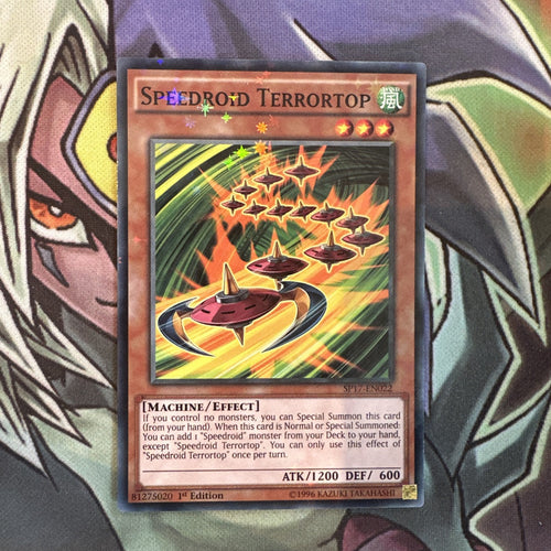 SP17-EN022 Speedroid Terrortop Starfoil Rare 1st Edition NM Yugioh Card