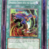 DCR-084 x3 DRAGGED DOWN INTO THE GRAVE COMMON Yugioh