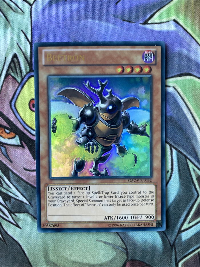 GAOV-EN092 Beetron Ultra Rare UNL Edition NM Yugioh Card