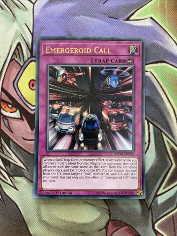 LEDU-EN032 Emergenroid Call Ultra Rare 1st Edition NM Yugioh