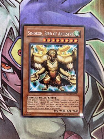 LODT-EN039 Simorgh Bird Of Ancestry Rare 1st Edition NM Yugioh Card