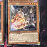 BOSH-EN022 x3 Robot Buster Destruction Sword Common 1st Edition Mint Yugioh!